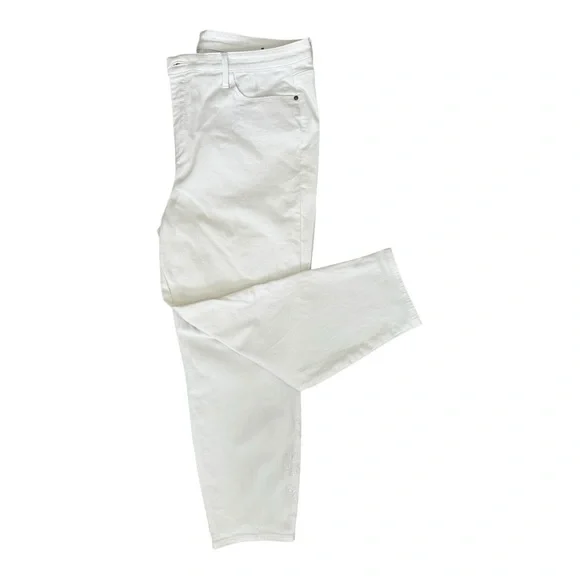 Talbots High-Waist Jegging Crop Jeans with Embroidery Sz16 - Picture 2 of 5